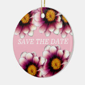 Blume , Save the Date Ziergegenstände Keramik Ornament (Links)