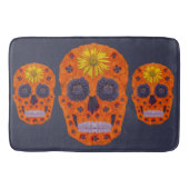 Blume Schädel 1 Badematte (Vorderseite)