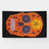 Blume Schädel 1 Banner (Horizontal)