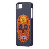 Blume Schädel 1 Case-Mate iPhone Hülle (Rückseite Links)