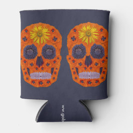 Blume Schädel 1 Dosenkühler