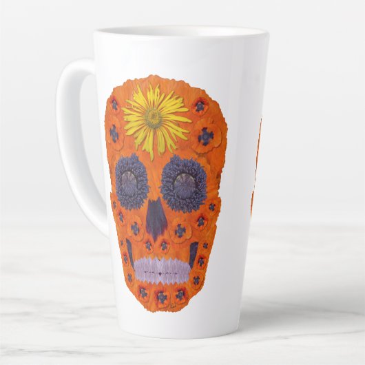 Blume Schädel 1 Milchtasse (Linke Ecke)