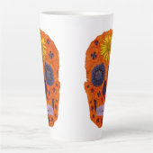 Blume Schädel 1 Milchtasse (Vorderseite)