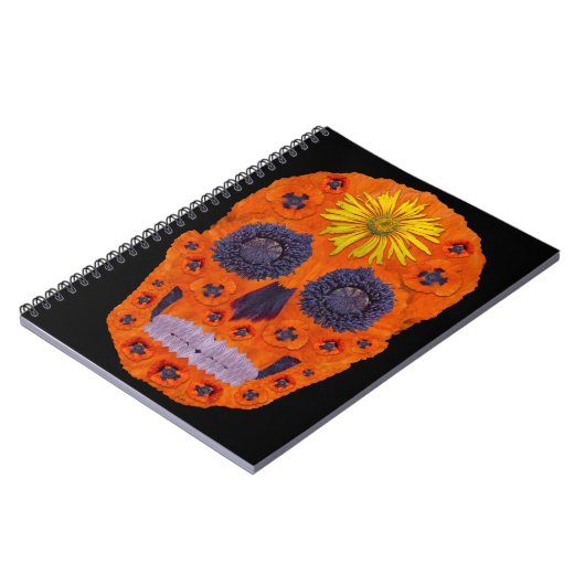 Blume Schädel 1 Notizblock (Linke Seite)