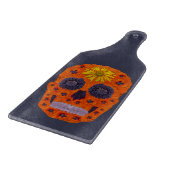 Blume Schädel 1 Schneidebrett (Ecke)