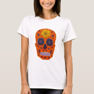 Blume Schädel 1 T-Shirt