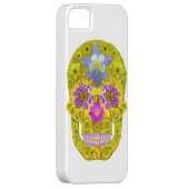 Blume Schädel 3 Case-Mate iPhone Hülle (Rückseite/rechts)
