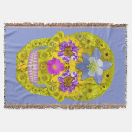 Blume Schädel 3 Decke