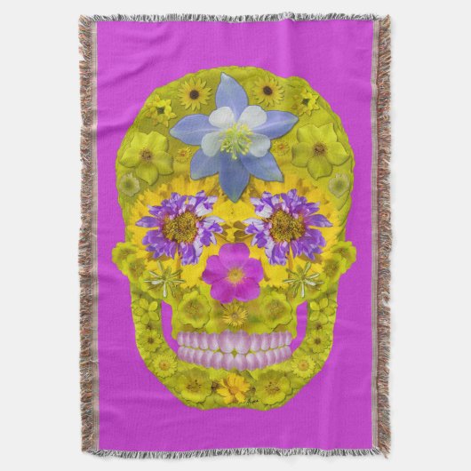 Blume Schädel 3 Decke (Vorderseite Vertikal)