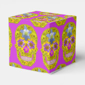 Blume Schädel 3 Geschenkschachtel (Rückseite)