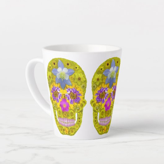 Blume Schädel 3 Milchtasse (Linke Ecke)