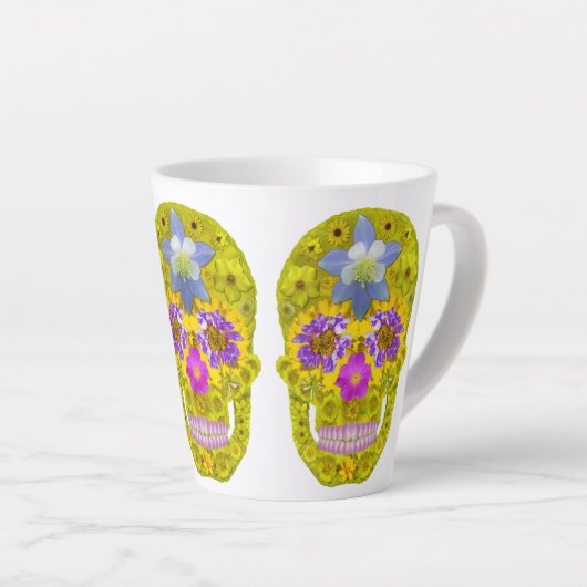 Blume Schädel 3 Milchtasse (Rechte Ecke)