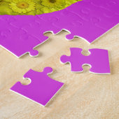 Blume Schädel 3 Puzzle (Seite)
