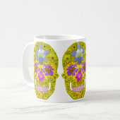 Blume Schädel 3 Tasse (Vorderseite Links)