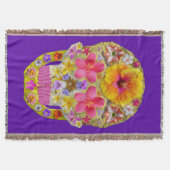 Blume Schädel 4 - tropisch Decke (Vorderseite)