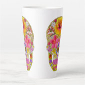 Blume Schädel 4 - tropisch Milchtasse (Vorderseite)