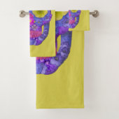 Blume Schädel 5 Badhandtuch Set (Insitu)