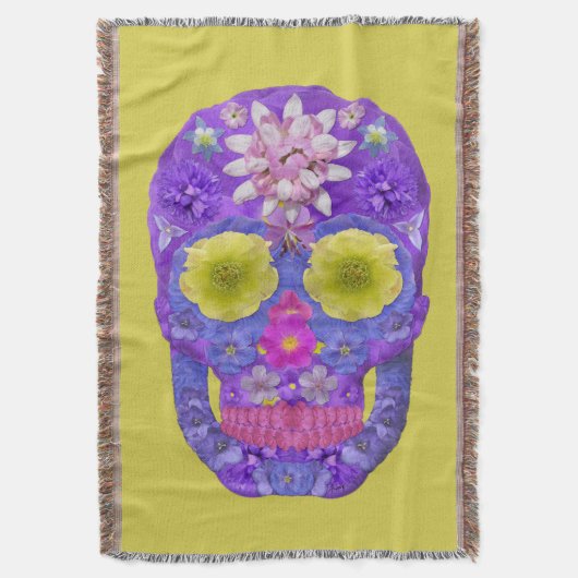 Blume Schädel 5 Decke (Vorderseite Vertikal)