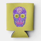 Blume Schädel 5 Dosenkühler (Vorderseite)