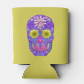 Blume Schädel 5 Dosenkühler (Rückseite)