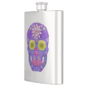 Blume Schädel 5 Flachmann (Links)