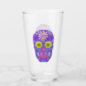 Blume Schädel 5 Glas (Rückseite)