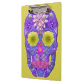 Blume Schädel 5 Klemmbrett (Links)