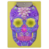 Blume Schädel 5 Klemmbrett (Vorderseite)