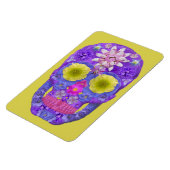 Blume Schädel 5 Magnet (Linke Seite)
