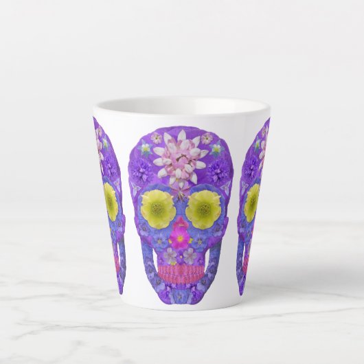 Blume Schädel 5 Milchtasse (Vorderseite)