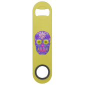 Blume Schädel 5 Speed Flaschenöffner (Vorderseite)