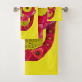 Blume Schädel 6 Badhandtuch Set (Insitu)