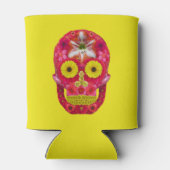 Blume Schädel 6 Dosenkühler (Rückseite)