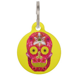 Blume Schädel 6 Haustiermarke