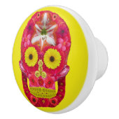 Blume Schädel 6 Keramikknauf (Rechts)