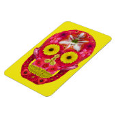 Blume Schädel 6 Magnet (Linke Seite)