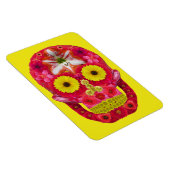 Blume Schädel 6 Magnet (Rechte Seite)