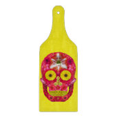 Blume Schädel 6 Schneidebrett (Vorderseite)