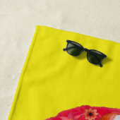 Blume Schädel 6 Strandtuch (Beispiel)