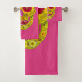 Blume Schädel 8 Badhandtuch Set (Insitu)