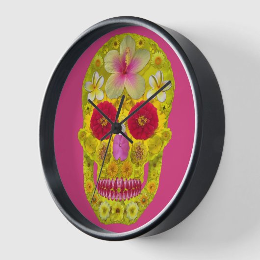 Blume Schädel 8 Uhr (Winkel)