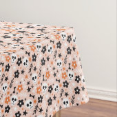 Blume Schädelmuster Tischdecke (Beispiel)