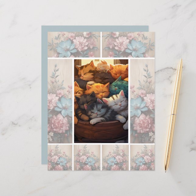 Blume Schattenweichlichthintergrund (Vorderseite/Rückseite Beispiel)