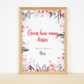 Blume schätzen, wie viele Küsse Bridgame Poster