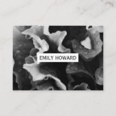 Blume schließen visitenkarte (Vorderseite)