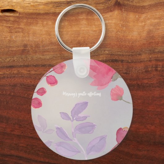 Blume Schlüsselanhänger (Vorderseite)