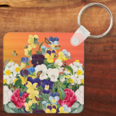 Blume Schlüsselanhänger (Rückseite)