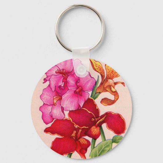 Blume Schlüsselanhänger (Vorderseite)