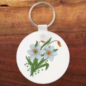 Blume Schlüsselanhänger (Vorderseite)