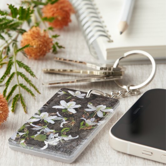Blume Schlüsselanhänger (Vorderseite rechts)